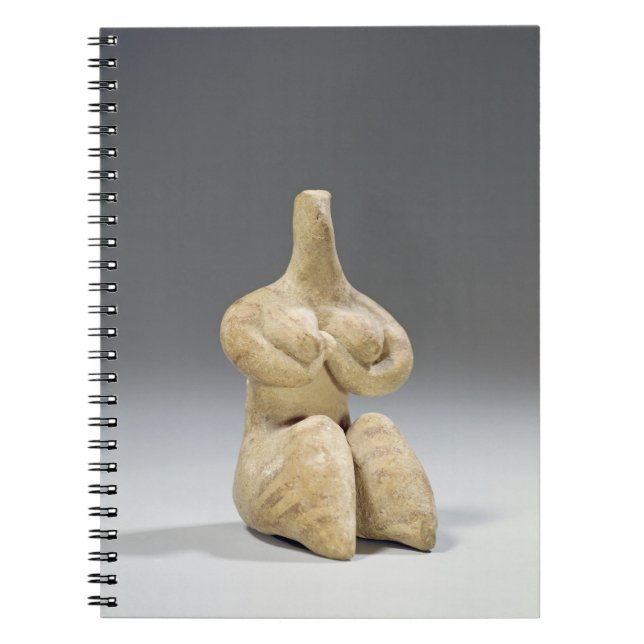 Cuaderno Estatuilla femenina en el estilo de Halaf, c.4500 (Frente)