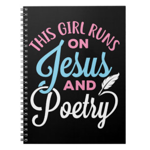 Cuaderno Este Chica se escapa de Jesús y poesía