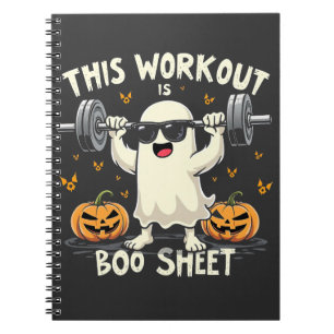 Cuaderno Este Curso Práctico Es Una Hoja De Boo De Fantasía