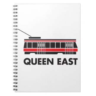 Cuaderno Este de la reina (Toronto) y tranvía