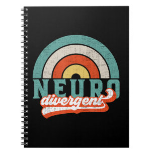 Cuaderno Este diseño retro vintage de los años 70 es para n