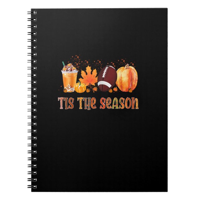 Cuaderno Este es el Halloween del Fútbol Season Leopard Pum (Frente)
