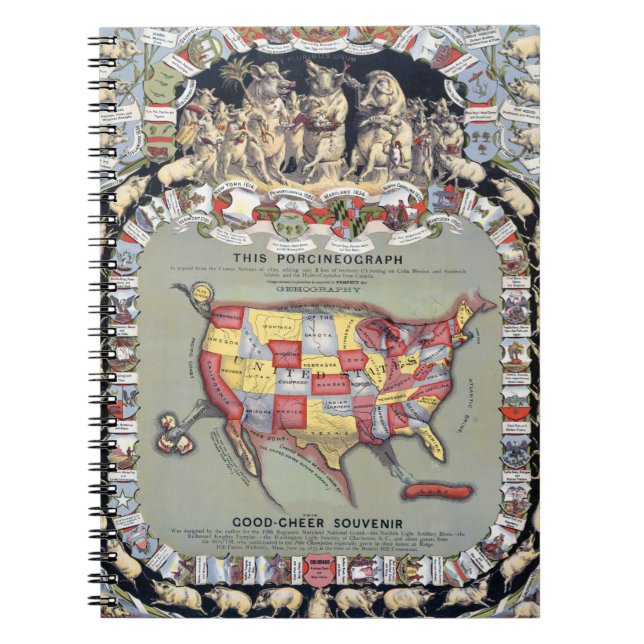 Cuaderno ESTE PORCINEOGRAPH, c1876 (Frente)