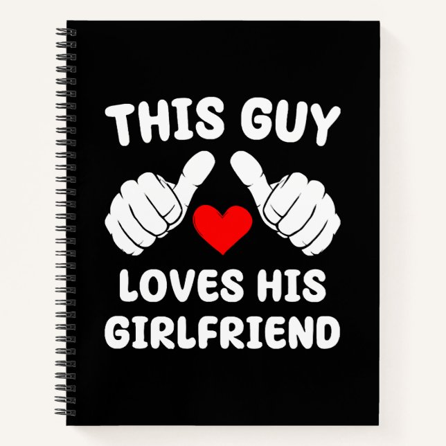 Cuaderno Este Tipo Ama a Su Novia (Anverso)