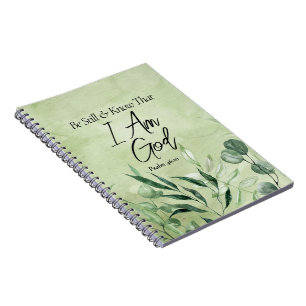 Cuaderno Estén quietos y sepan que Yo soy DIOS