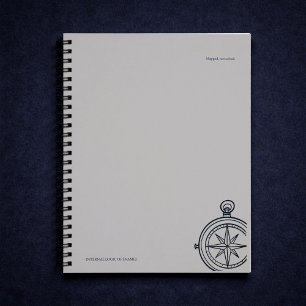 Cuaderno Estética Académica Nocturna Moderna