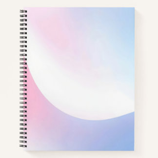 Cuaderno estética apaciguadora y minimalista