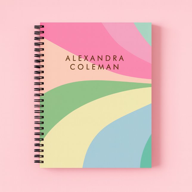 Cuaderno Estética del arcoiris pastel (Subido por el creador)