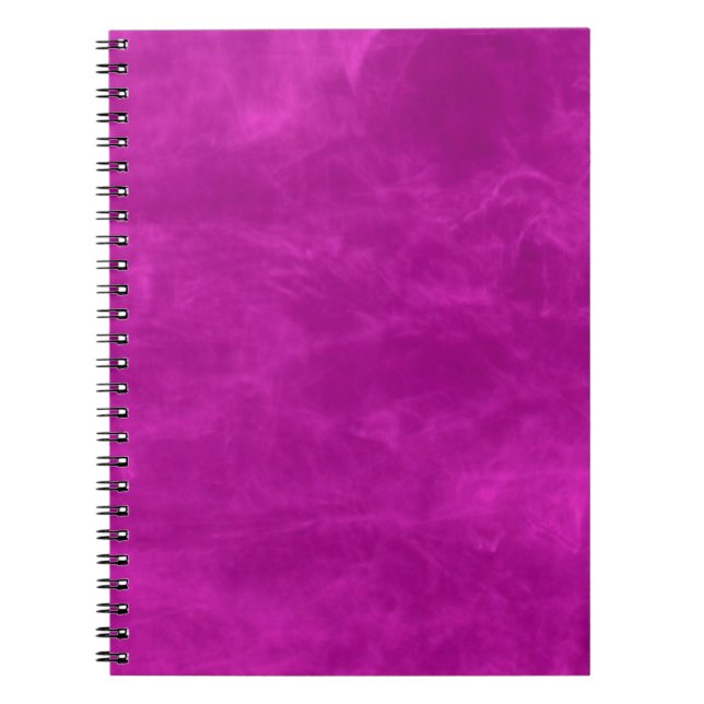 Cuaderno Estética magenta púrpura (Frente)