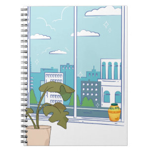 Cuaderno Estética Manhwa Floral Descripción: Una alta resol