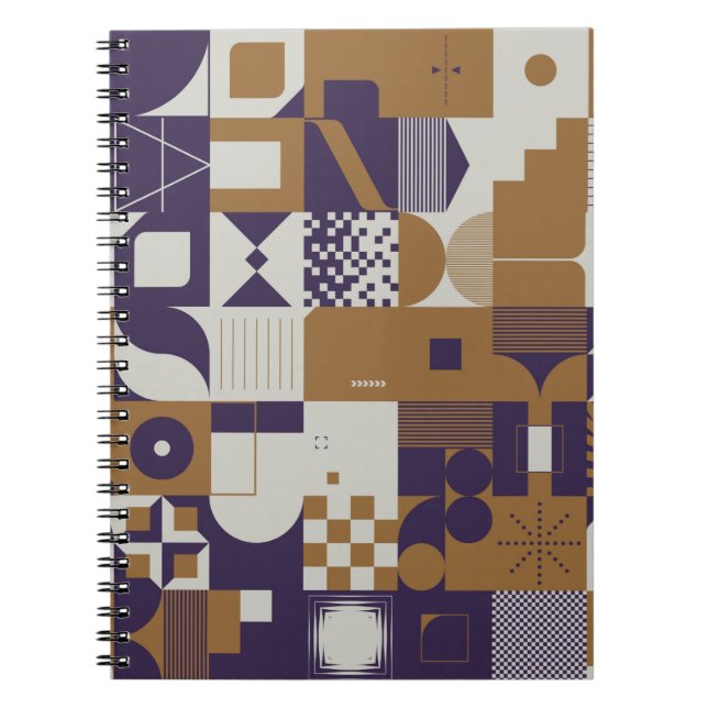 Cuaderno Estética neomoderna del diseño del brutalismo post (Frente)