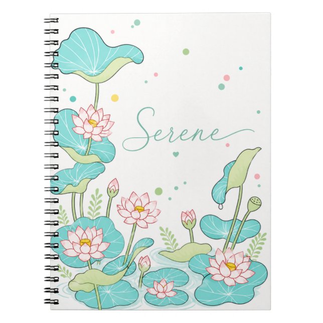 Cuaderno Estética serena  (Frente)
