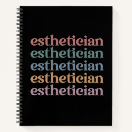 Cuaderno Esteticista Cosmetólogo Artista de maquillaje de B