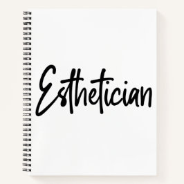 Cuaderno Esteticista Cosmetólogo Artista de maquillaje de B