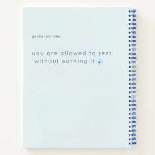 Cuaderno Estético de Ballena Adorable Océano Min