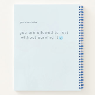 Cuaderno Estético de Ballena Adorable Océano | Min
