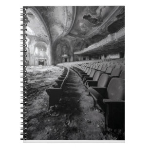 Cuaderno estético de deshielo del teatro abandonad