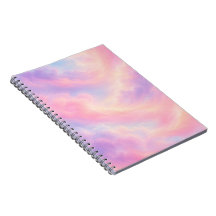 Cuaderno Estético de Nubes Pastel | Rosa Cielo Soñ