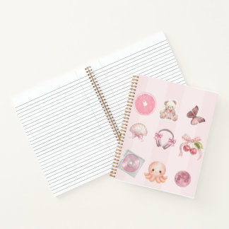 Cuaderno Estético Rosa