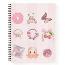 Cuaderno Estético Rosa