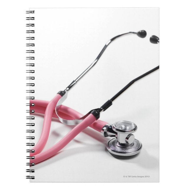 Cuaderno Estetioscopio rosado (Frente)