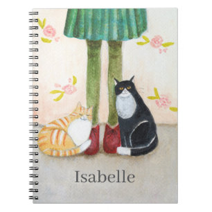 Cuaderno Estilo caprichoso de cubierta de libro para amante