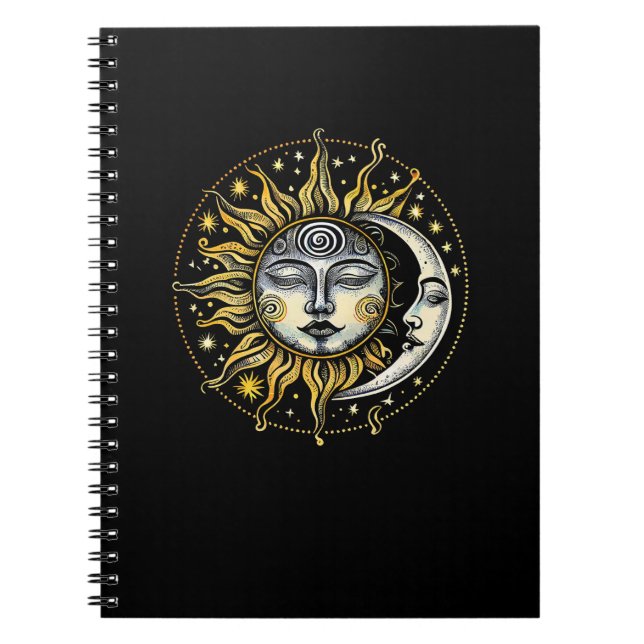 Cuaderno Estilo clásico Astrología de la Divinización Sun&M (Frente)