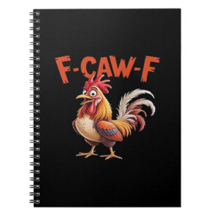 Cuaderno Estilo Creativo Clásico de Pollo F-Caw-F