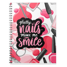 CUADERNO ESTILO DE ARTE DE NAILS
