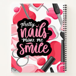 CUADERNO ESTILO DE ARTE DE NAILS