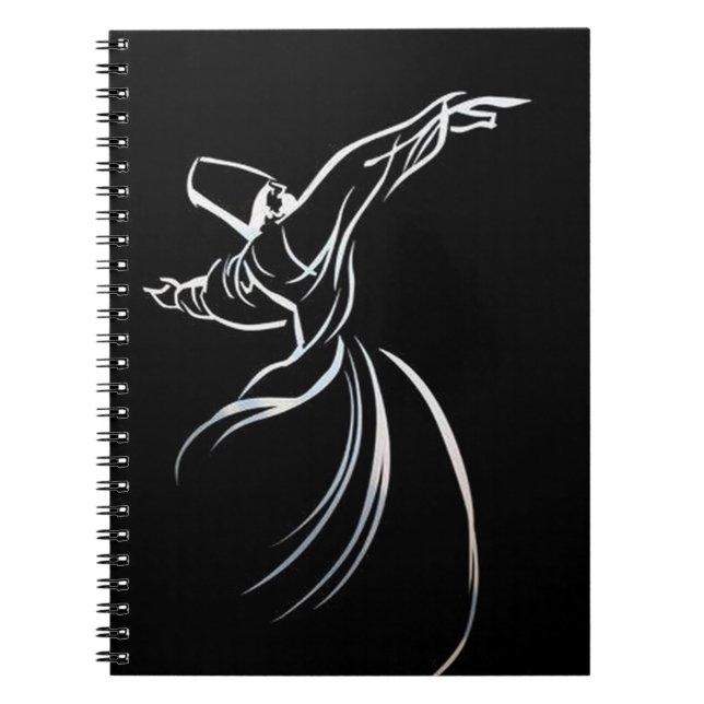 Cuaderno Estilo De Calligrafía De Dibujo De Línea Dervish E (Frente)
