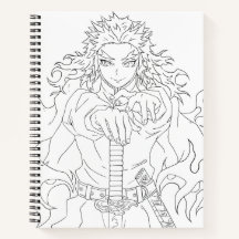 estilo de manga inspirado en Rengoku