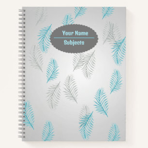 Cuaderno Estilo de patrón deja bloc de notas