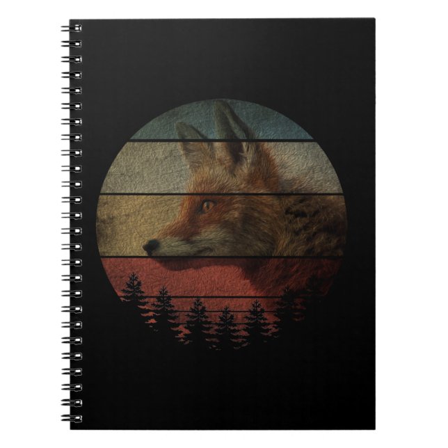 CUADERNO ESTILO DE PINTURA DE VINTAJE FOX (Frente)