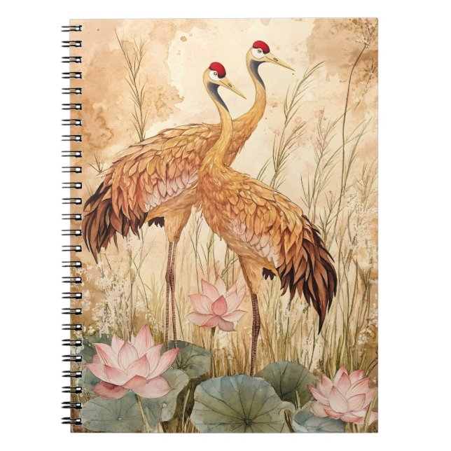 Cuaderno Estilo de pintura tradicional chino de "flores y p (Frente)