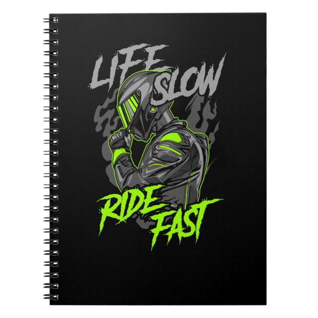 CUADERNO ESTILO DE VIDA RÁPIDO RÍO LENTO (Frente)