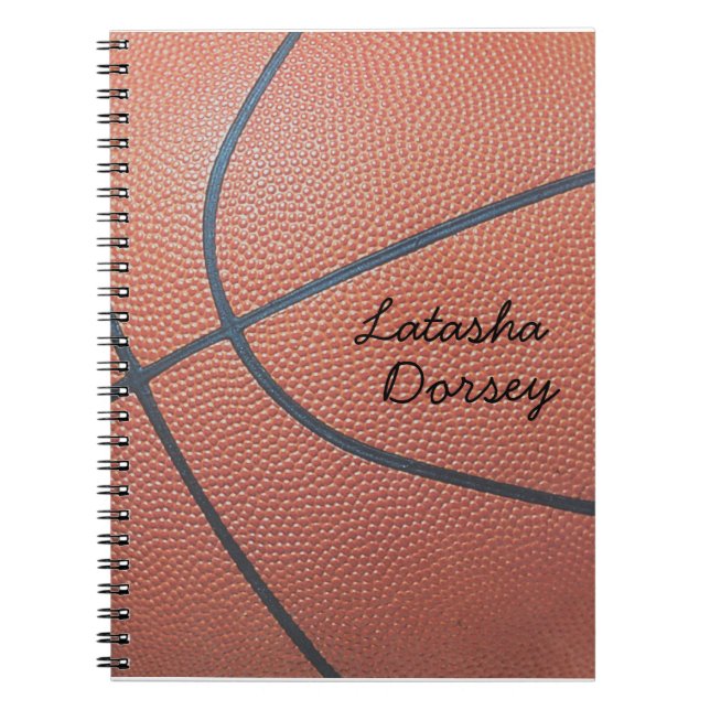Cuaderno Estilo del texture_Autograph de Spirit_Basketball (Frente)