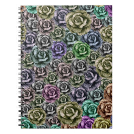 Cuaderno ESTILO ESTÉTICO FLORAL DE LOS rosas