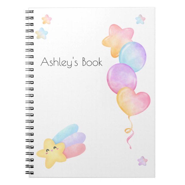 Cuaderno estilo Kawaii lindo (Frente)