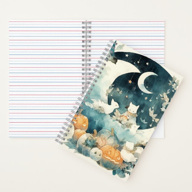 Cuaderno estilo lindo y espeluznante (Interior)
