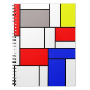 Cuaderno Estilo mondriano
