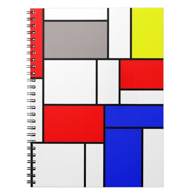 Cuaderno Estilo mondriano (Frente)