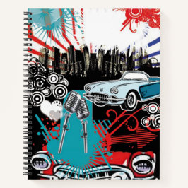 Cuaderno Estilo retro