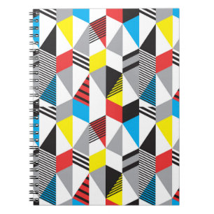 Cuaderno Estilo Retro Bauhaus: Resumen sin Marea