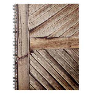 Cuaderno Estilo retro - Puerta de madera