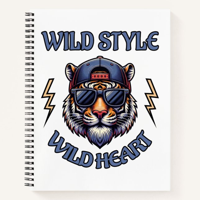 Cuaderno Estilo salvaje, corazón salvaje 1 (Anverso)