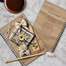 Estilo Shabby Chic Vintage y Lazos en Memorias de