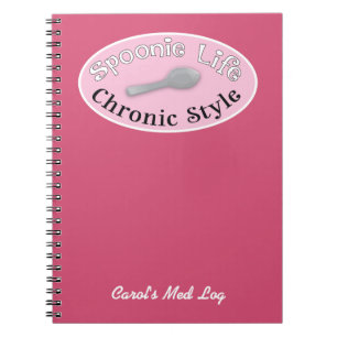 Cuaderno Estilo Spoonie - Rosa