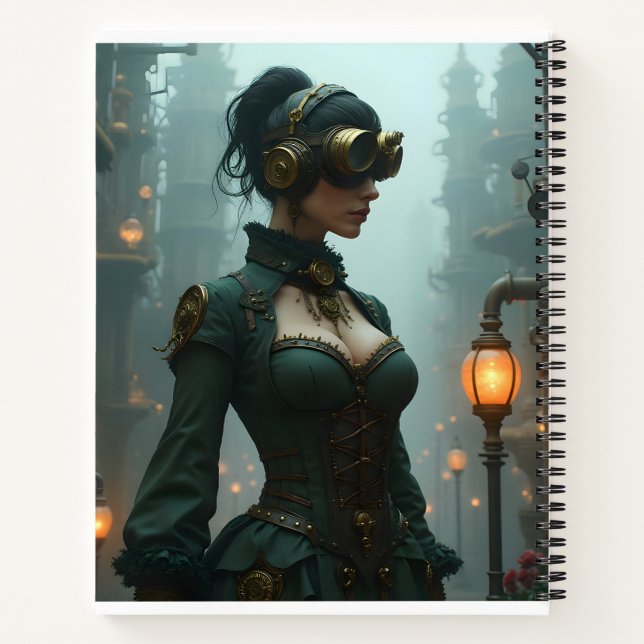 Cuaderno Estilo Steampunk (Reverso)