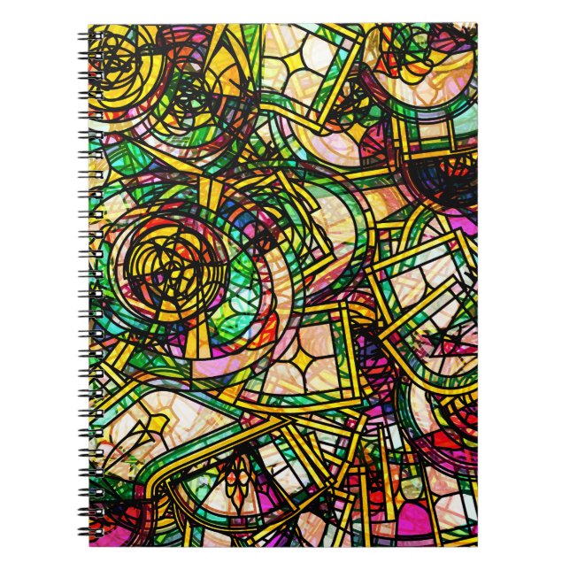 Cuaderno Estilo Tiffany (Frente)